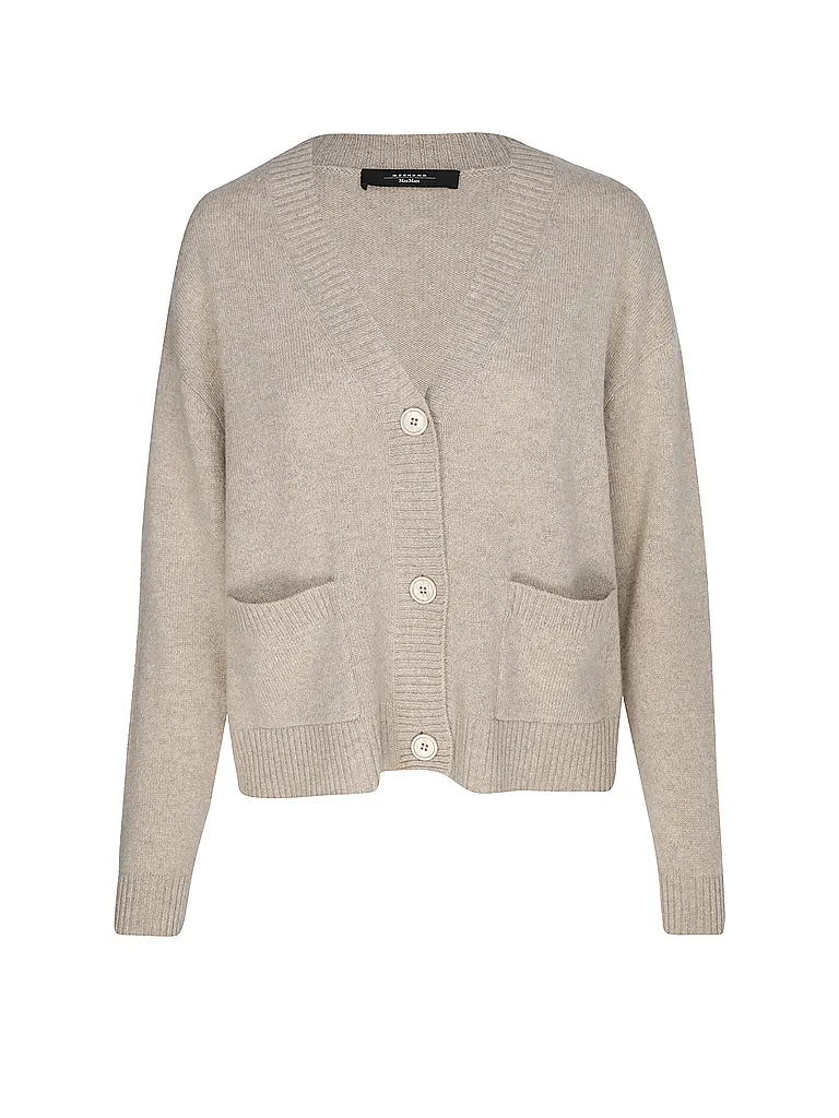 WEEKEND MAX MARA | Cardigan in cashmere OMBRA | Beige