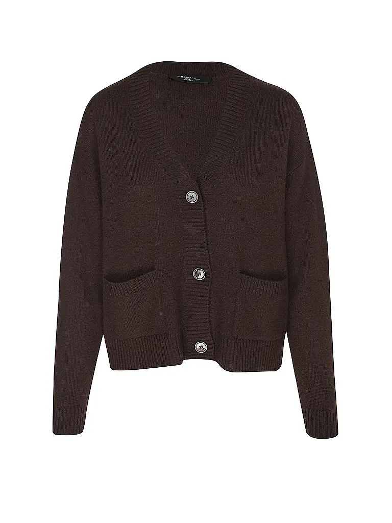 WEEKEND MAX MARA | Cardigan in cashmere OMBRA | Marrone