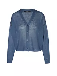 WEEKEND MAX MARA | Cardigan in lino DANIELA | Blu