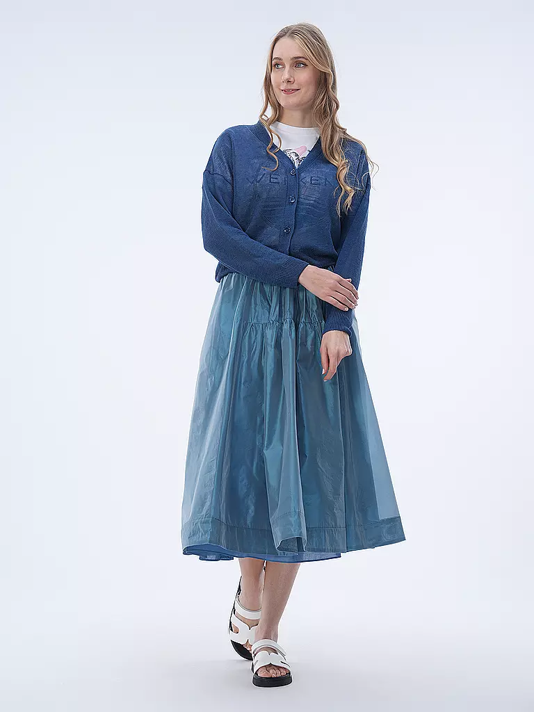 WEEKEND MAX MARA | Cardigan in lino DANIELA | Blu