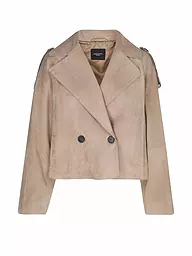 WEEKEND MAX MARA | Giacca in pelle MAGA | Marrone chiaro