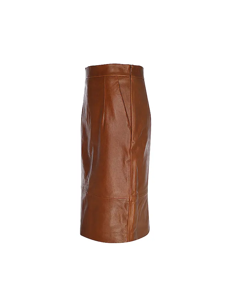 WEEKEND MAX MARA | Gonna in pelle PAPAILE | 