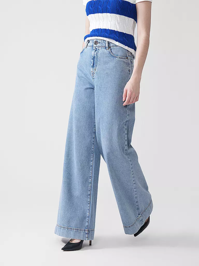 WEEKEND MAX MARA | Jeans Wide Leg VEGA | Blu