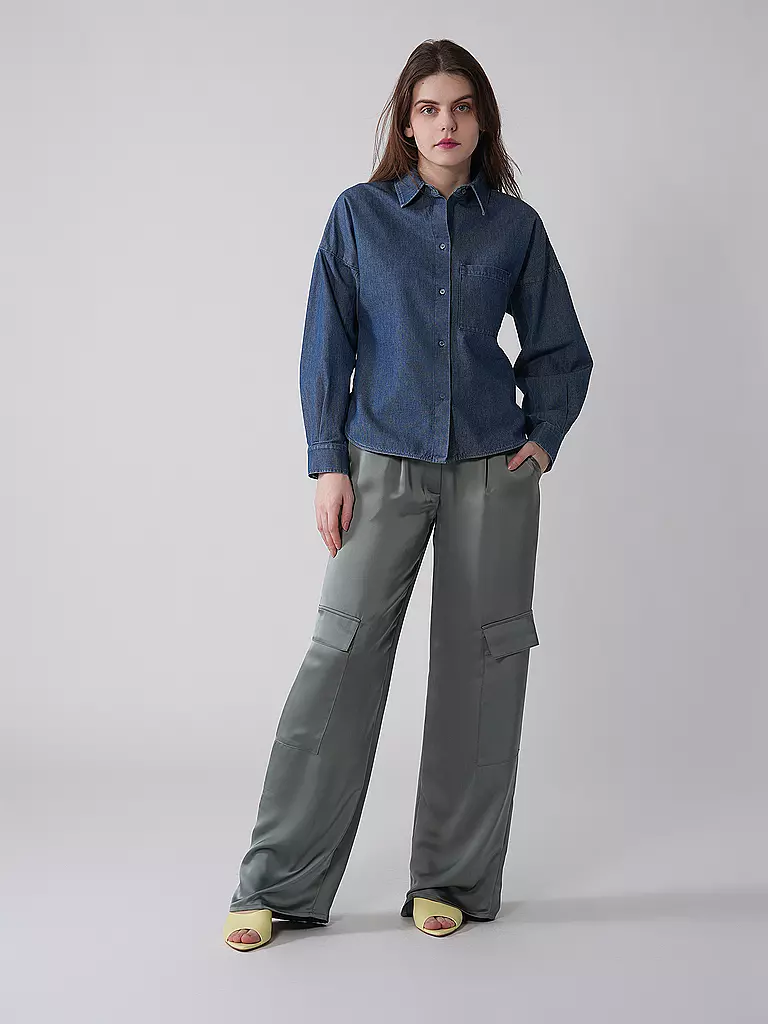 WEEKEND MAX MARA | Jeansbluse NETTARE | Blu