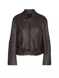 WEEKEND MAX MARA | Lederjacke EGIZIO | Marrone