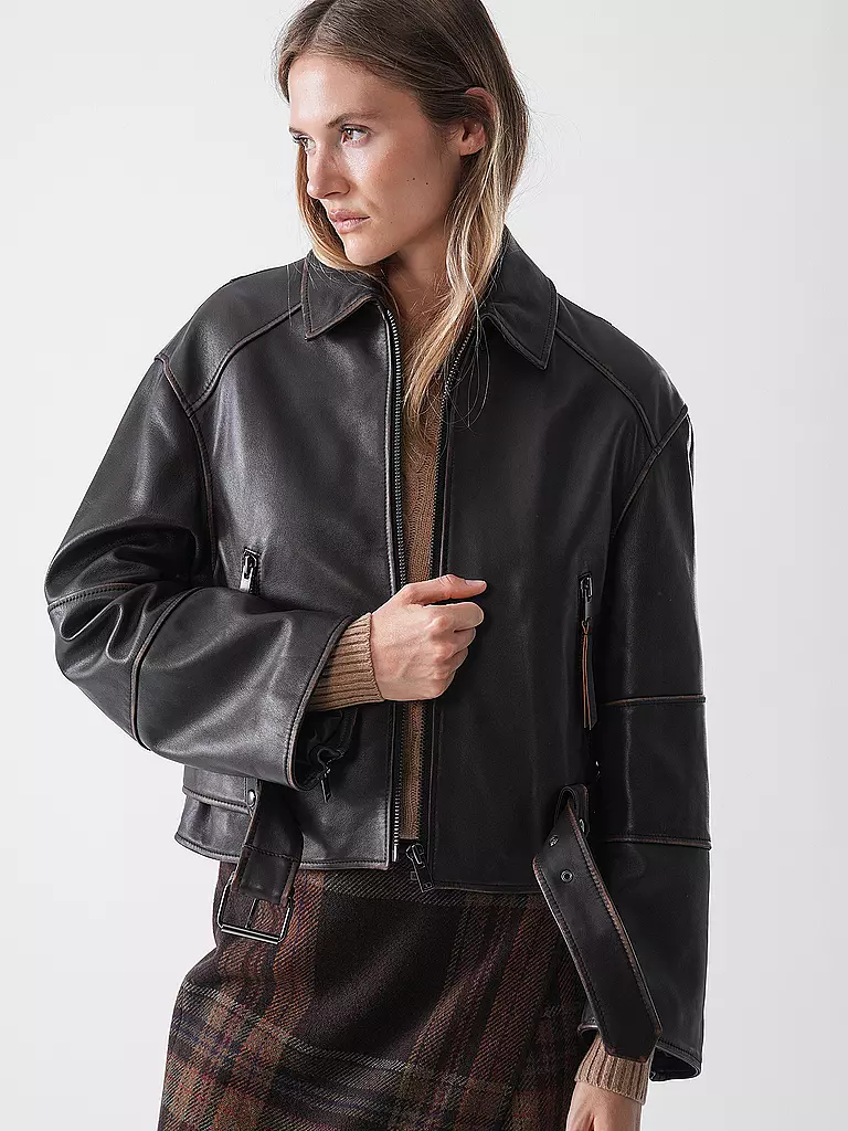 WEEKEND MAX MARA | Lederjacke EGIZIO | 