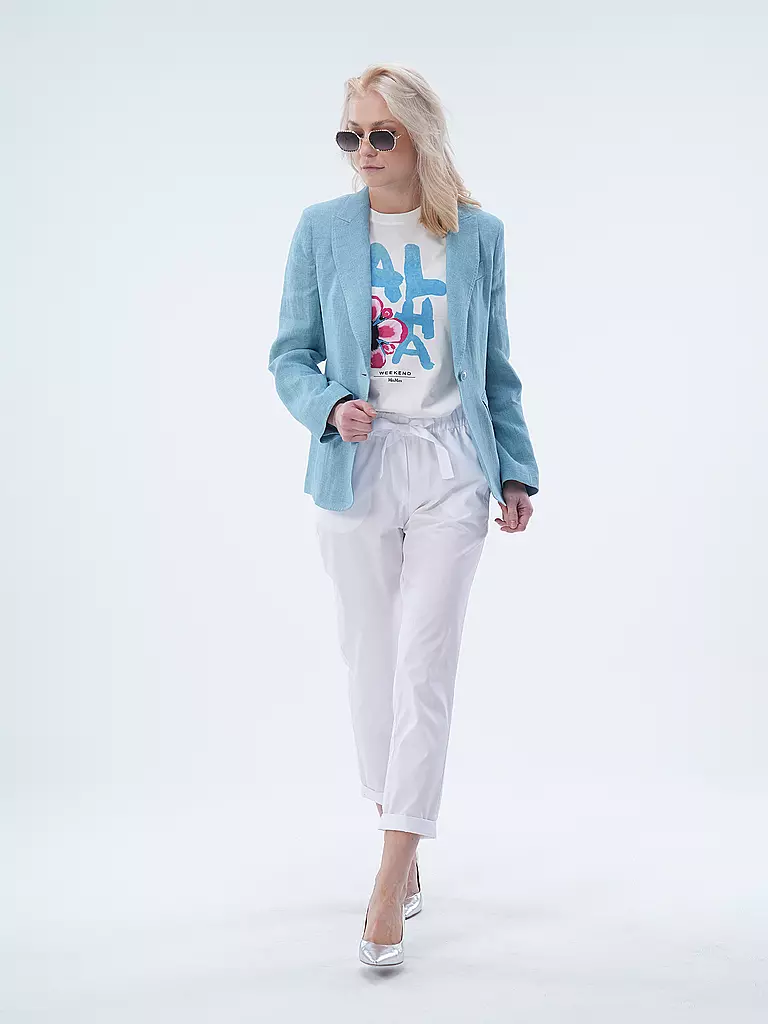 WEEKEND MAX MARA | Leinen Blazer NALUT | Blu