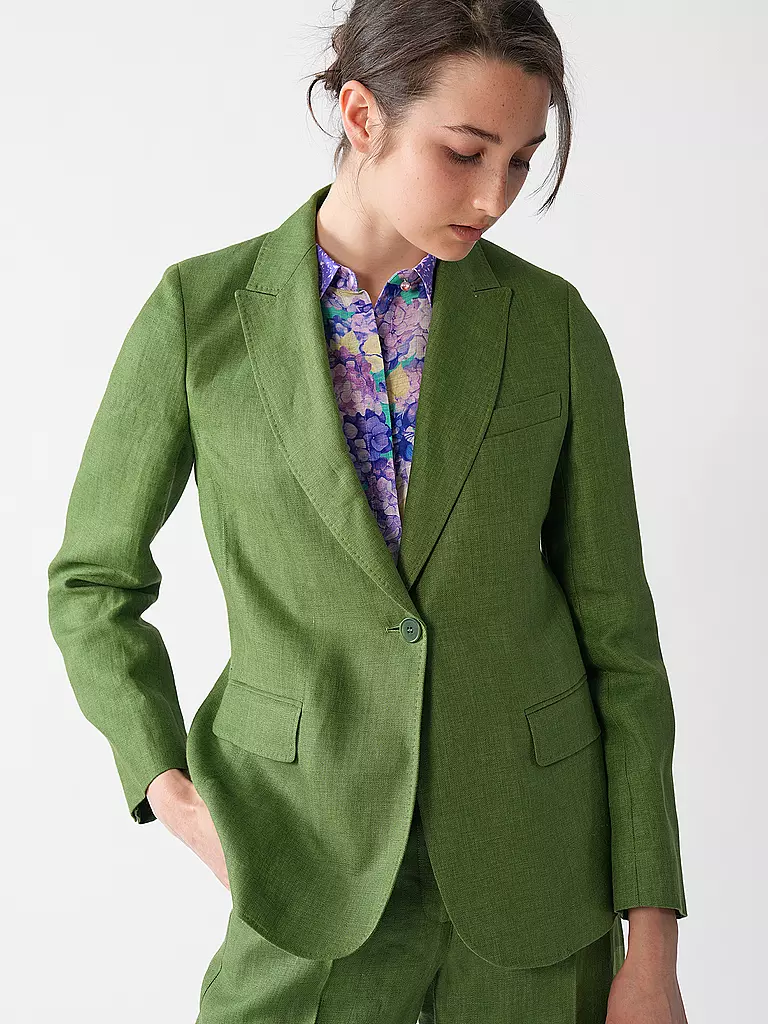 WEEKEND MAX MARA | Leinenblazer NALUT | Verde