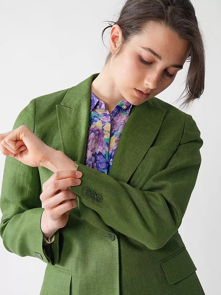 WEEKEND MAX MARA | Leinenblazer NALUT | Verde