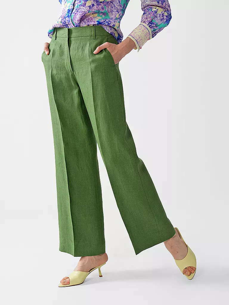 WEEKEND MAX MARA | Leinenhose MALIZIA | Verde