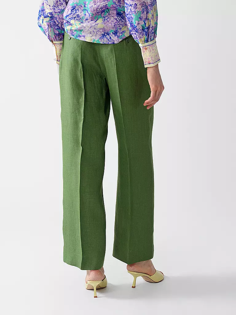 WEEKEND MAX MARA | Leinenhose MALIZIA | Verde