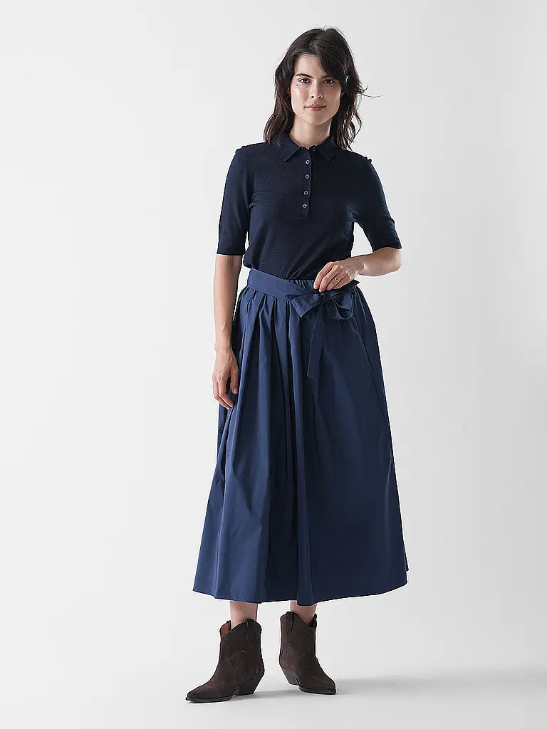 WEEKEND MAX MARA | Midi skirt ZARDA | Blu scuro