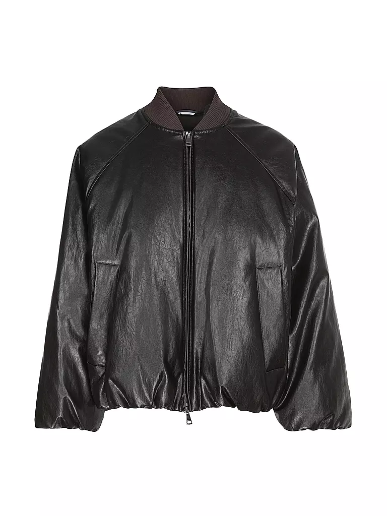 WEEKEND MAX MARA | Piumino in similpelle POTENTE | Marrone