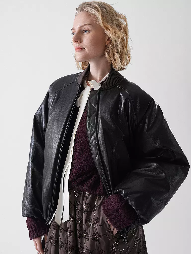 WEEKEND MAX MARA | Piumino in similpelle POTENTE | 