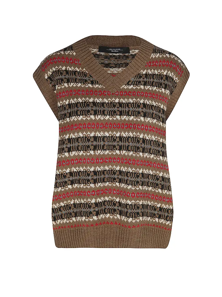 WEEKEND MAX MARA | Pullunder FLERES | Marrone