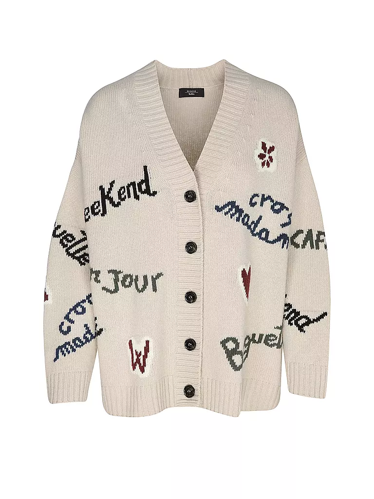 WEEKEND MAX MARA | Strickjacke BELGIO FANTASIA | Crema