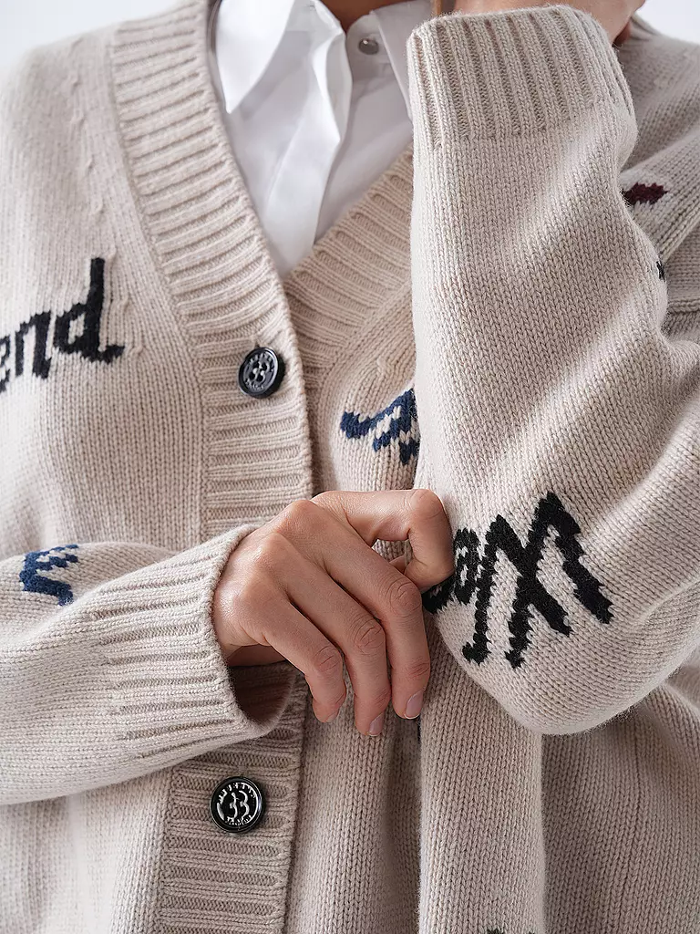WEEKEND MAX MARA | Strickjacke BELGIO FANTASIA | Crema