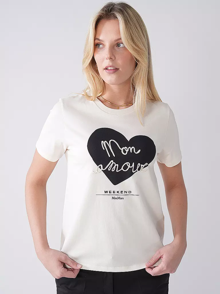 WEEKEND MAX MARA | T-Shirt VELLO | Crema