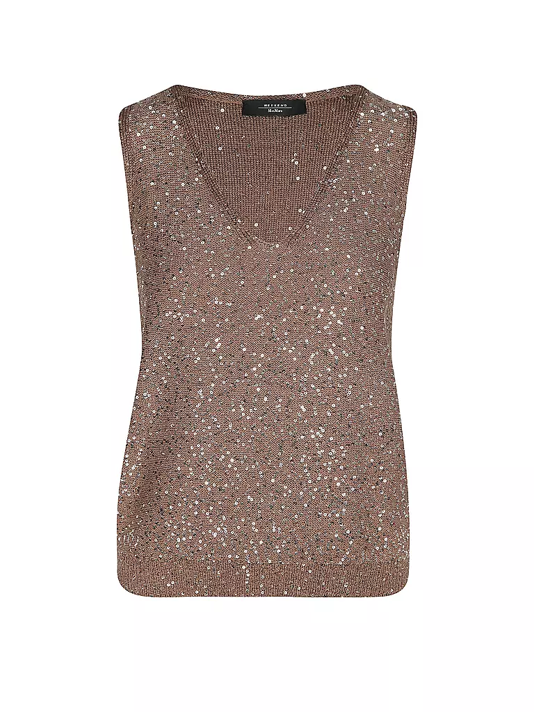 WEEKEND MAX MARA | Top ACAICI | Marrone