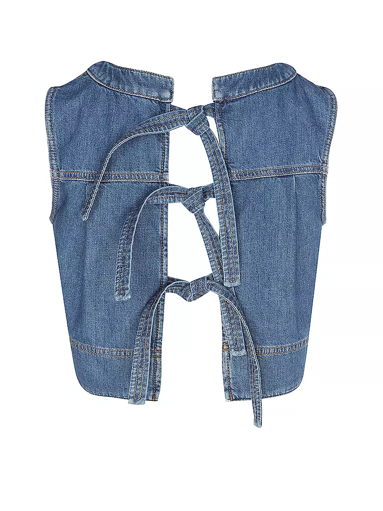 WEEKEND MAX MARA | Top MAGIA | Blu