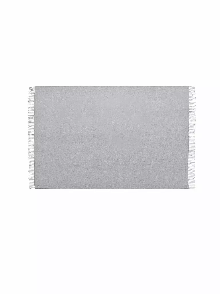 WEICH COUTURE ALPACA | Coperta in pregiata lana CIELO 130x180cm Grigio | Grigio chiaro