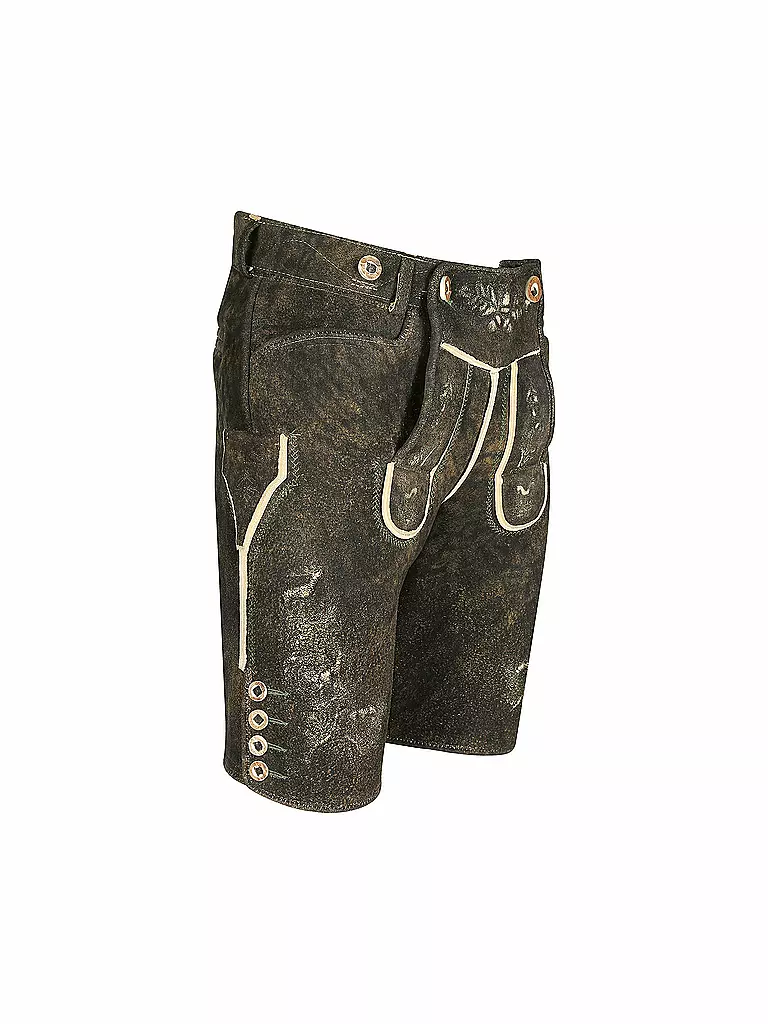 WEINBAUER | Lederhose in pelle di cervo "Wildruf" | 