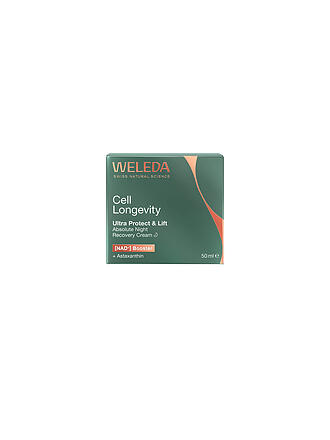 WELEDA PRESTIGE | Cell Longevity Ultra Protect & Lift Crema Notte Rigenerante Assoluta 50ml