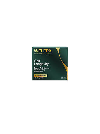 WELEDA PRESTIGE | Cell Longevity Super Crema Notte Anti-Età Rinvigorente Giovinezza 50ml