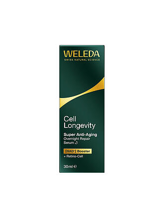 WELEDA PRESTIGE | Siero Riparatore Notturno Super Anti-Età Cell Longevity 30ml