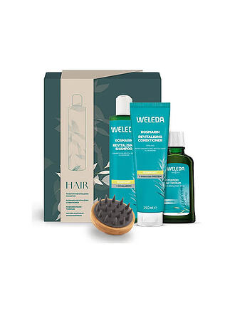 WELEDA | Cofanetto regalo - Set rivitalizzante per la cura dei capelli 250ml / 150ml / 100ml