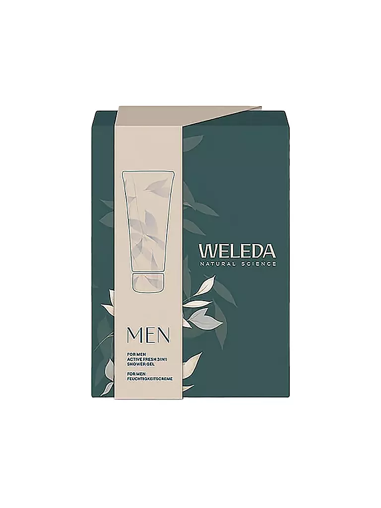 WELEDA | Cofanetto regalo - FOR MEN 200ml / 30ml | Senza colore