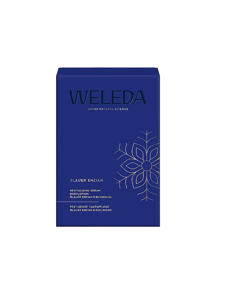 WELEDA | Cofanetto Regalo Rivitalizzante Genziana Blu 40ml / 250ml | Senza colore