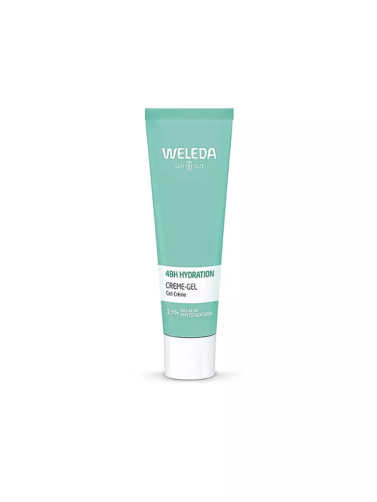 WELEDA | Crema viso - Crema-gel idratante 48h 30ml | Senza colore