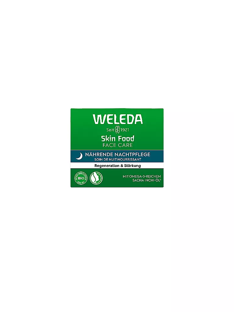 WELEDA | Crema viso - Skin Food Trattamento notte nutriente 40ml | Senza colore