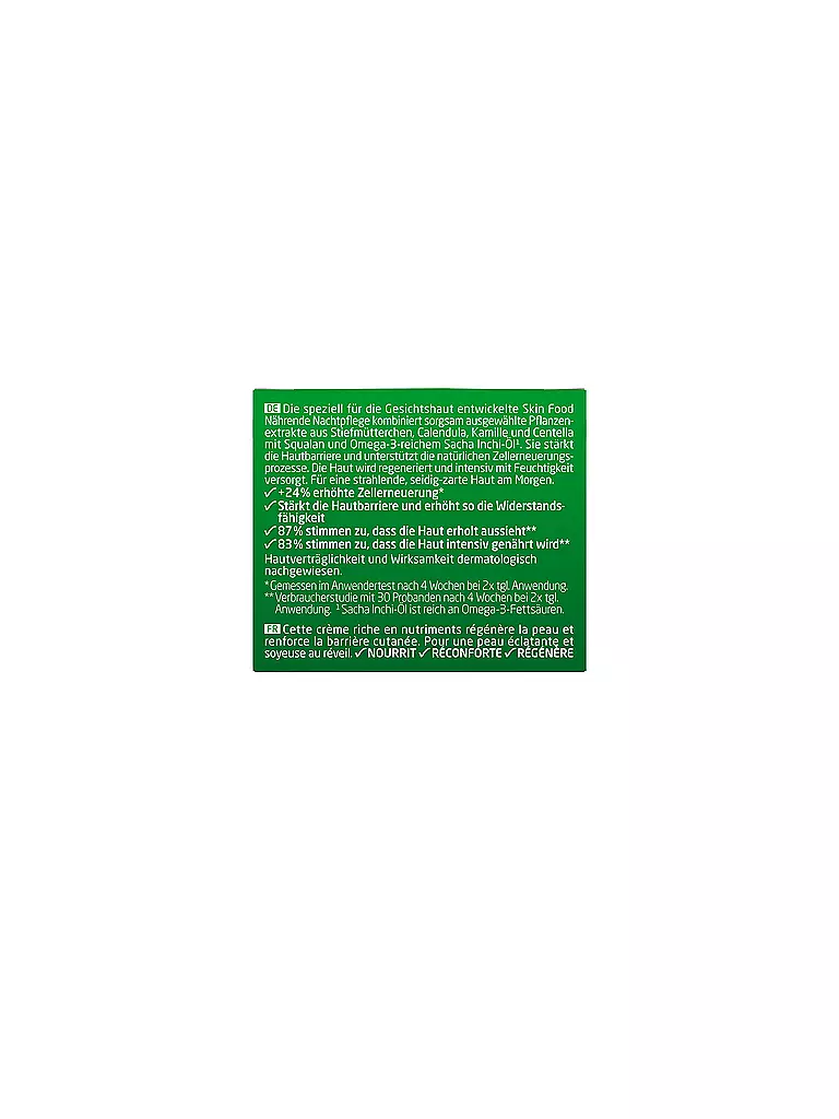 WELEDA | Crema viso - Skin Food Trattamento notte nutriente 40ml | Senza colore
