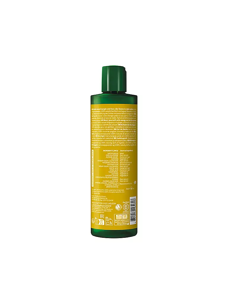 WELEDA | Energy Shower Gel Zenzero 400ml | Senza colore