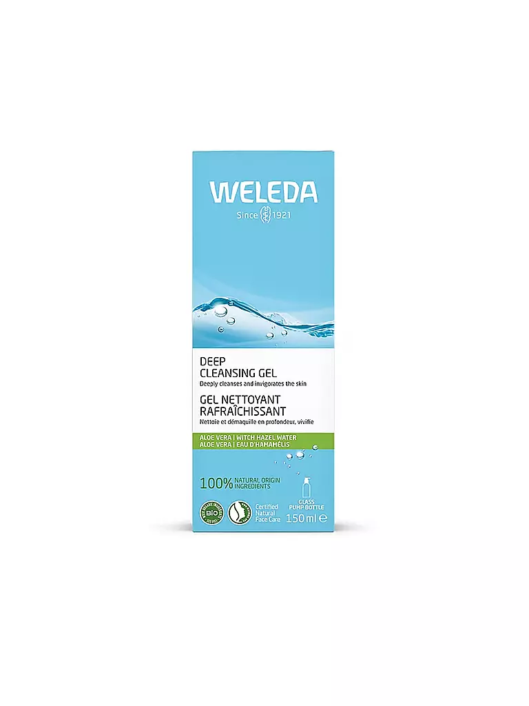 WELEDA | Gel Detergente Profondo 150ml | Senza colore
