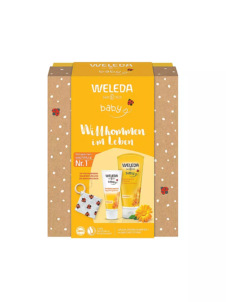 WELEDA | Geschenkset Baby 2024 200ml / 75ml | Senza colore