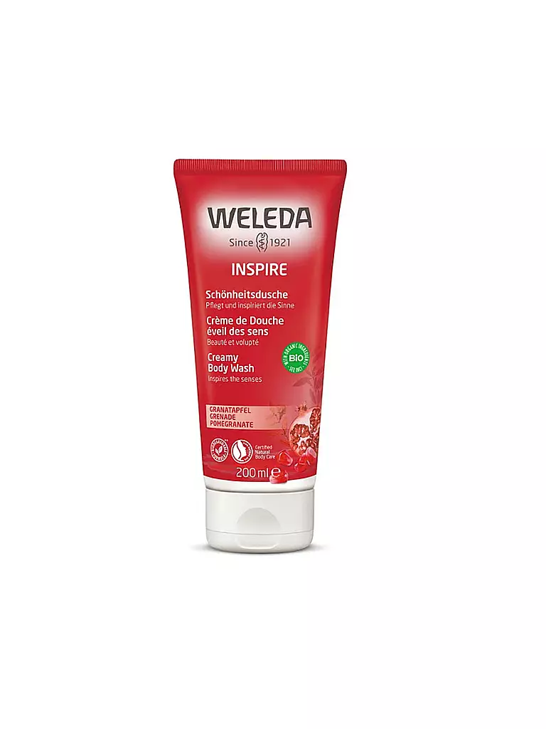 WELEDA | Inspire - Doccia di Bellezza Melograno 200ml | Senza colore
