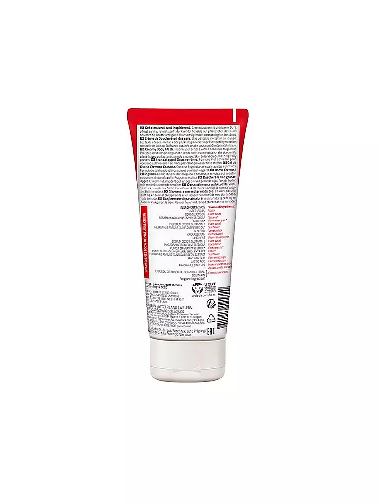 WELEDA | Inspire - Doccia di Bellezza Melograno 200ml | Senza colore