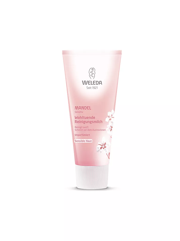 WELEDA | Latte detergente alla mandorla 75 ml | Senza colore