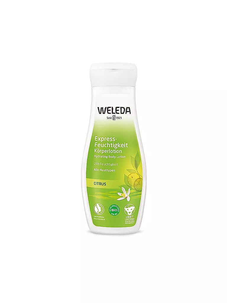 WELEDA | Lozione Corpo Idratante Express Citrus 200ml | Senza colore