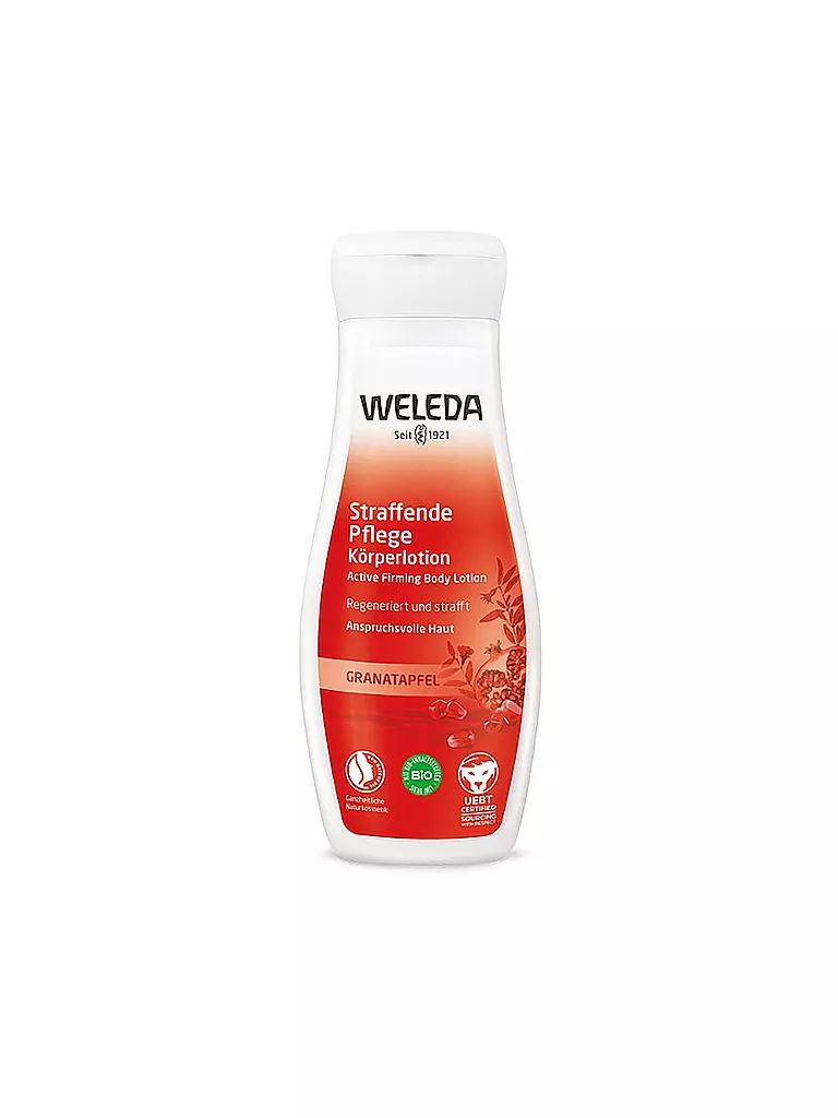 WELEDA | Lozione Corpo Rassodante al Melograno 200ml | Senza colore