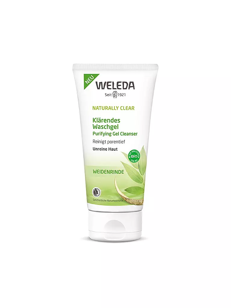 WELEDA | Naturally Clear Gel Detergente Purificante 100ml | Senza colore