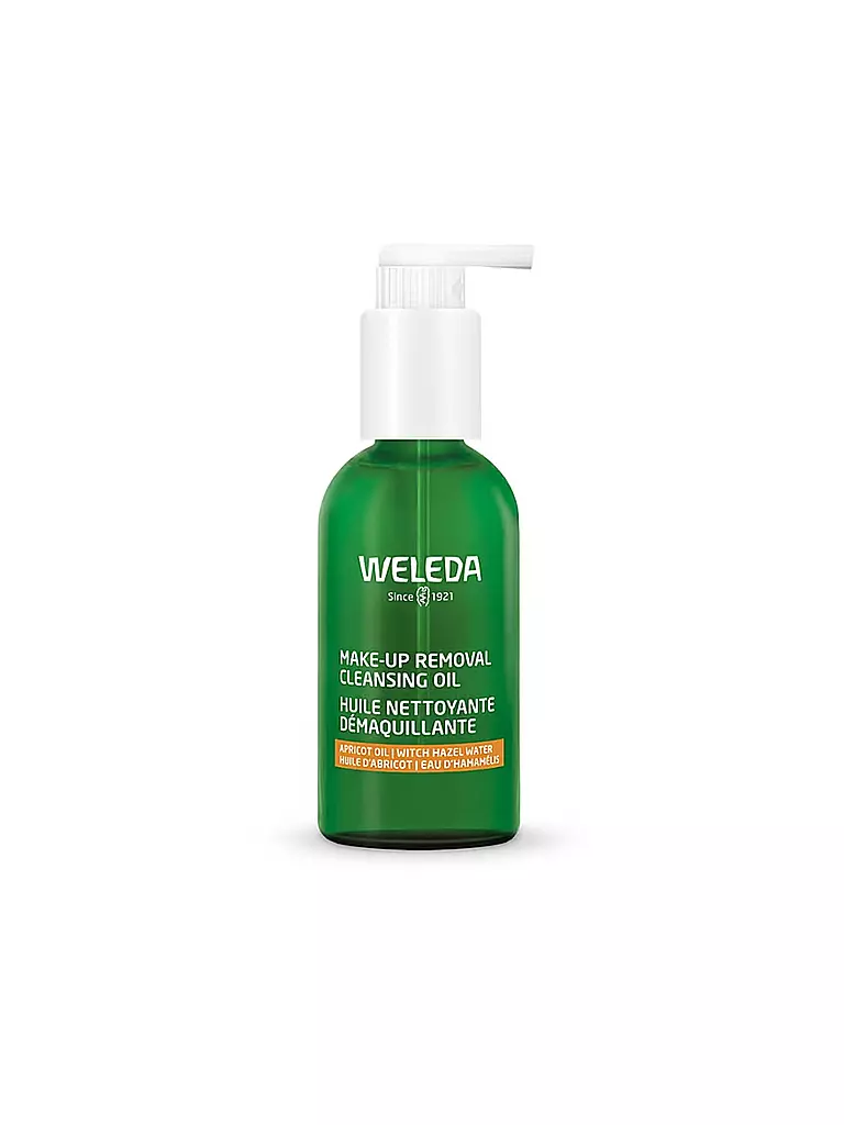 WELEDA | Olio detergente struccante 150 ml | Senza colore