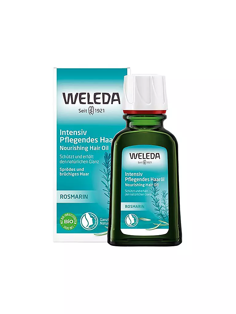 WELEDA | Olio per capelli nutriente intensivo 50 ml | Senza colore