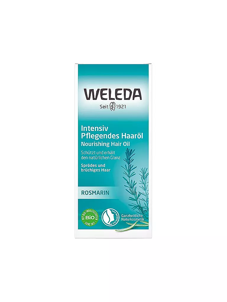 WELEDA | Olio per capelli nutriente intensivo 50 ml | Senza colore