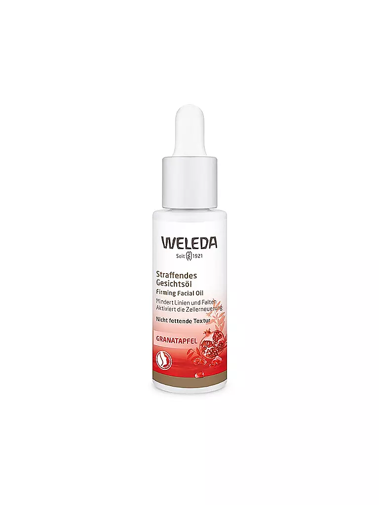 WELEDA | Olio Viso Rassodante al Melograno 30ml | Senza colore