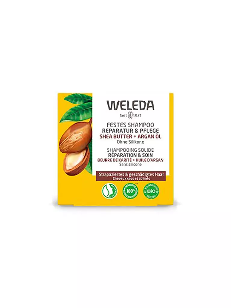 WELEDA | Shampoo solido riparatore e nutriente 50 g | 