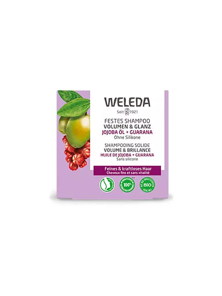 WELEDA | Shampoo solido volume e lucentezza 50g | 